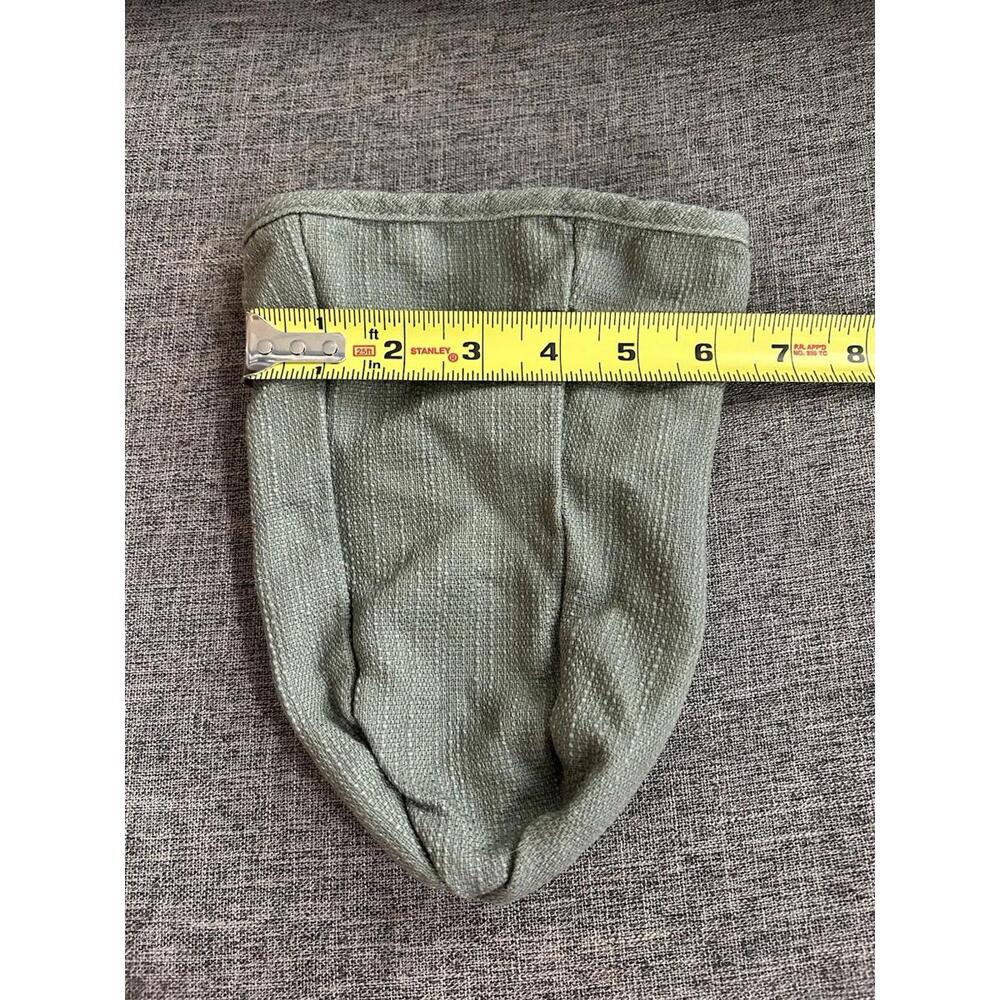 Longaberger Small Gatehouse Basket Liner Sage Green - Picture 5 of 5